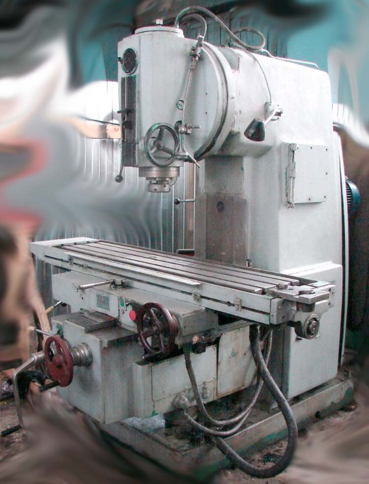 вм127 (ВМ-127) Загальний вигляд  консольно-фрезерного верстата